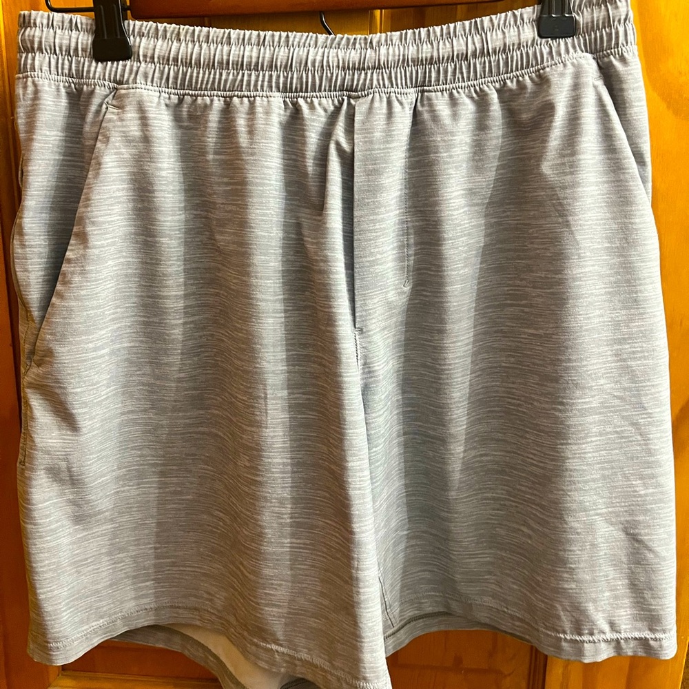 Men’s Lululemon Shorts. Large. Light grey